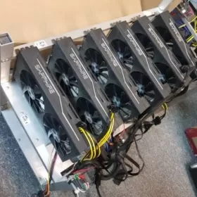 Koparka kryptowalut 6x RX 470/570 4GB - 180 Mh/s
