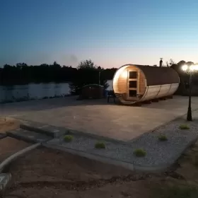 Domek Mazury zapraszamy w 2022r sauna i bania