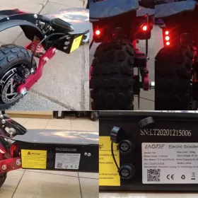 Najmocniejsza Hulajnoga elektryczna Boyueda / Laotie Ti30 5600w 90km/h