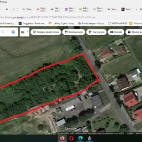Sprzedam działkę o pow. 4865 m2 w dobrej lokalizacji