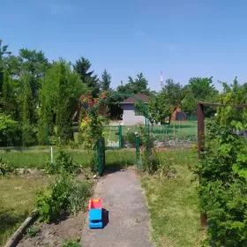 Ogródek działkowy-Działka Rekreacyjna-BROCHÓW | PRĄD,Trampolina i inne