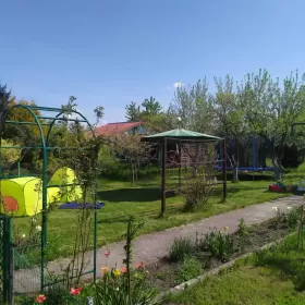 Ogródek działkowy-Działka Rekreacyjna-BROCHÓW | PRĄD,Trampolina i inne
