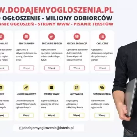 Ogłoszenia z linkiem, linki SEO ze stron z ogłoszeniami