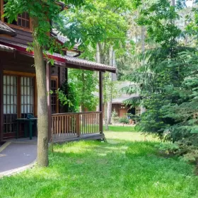 Tanie wczasy, Domki drewniane nad morzem. Pobierowo. Akceptujemy psy