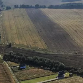 Działka budowlana z widokiem na morze oraz jezioro, Kopań / k.Darłówka