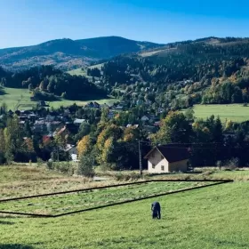 Piękna działka w Korbielowie Media/Projekt/Pozwolenie bud. - GOTOWA