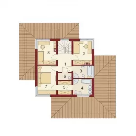 Dom jednorodzinny 181 m2, działka 1630 m2 Łódź Ruda Willowa