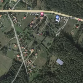 Działka w lesie na Mazurach Tylkowo gm Pasłęk 815m2