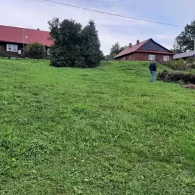 Działka z warunkami zabudowy w Bieszczadach 30 km od Arłamowa