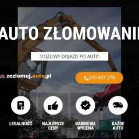 Auto Złomowanie z dojazdem do Klienta Śląsk,Małopolska,Opolskie