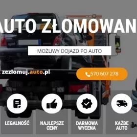 Auto Złomowanie z dojazdem do Klienta Śląsk,Małopolska,Opolskie