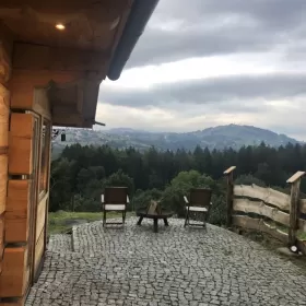 Dom z bala w górach..piekny widok..Jedyny taki..