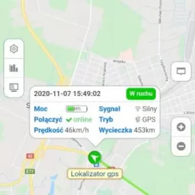 Lokalizator gps do samochodu bez abonamentuMagnes Śledzenie Podsłuch 240 dni