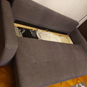 Sofa z funkcją spania.