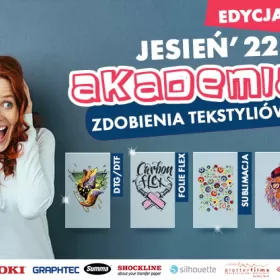 Warsztaty zdobienia tekstyliów, odzieży, gadżetów - sublimacja, termotransfser, najnowsze technologie
