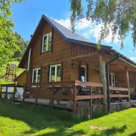 Bieszczady domek na odludziu w dziczy 