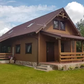 Dom na mazurach nad jeziorem na sprzedaż