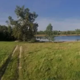 Dzialka 1000m2 z linia brzegowa jeziora, pozwolenie na budowe.