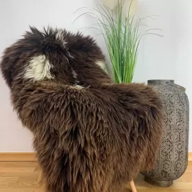 Stylowy dywan, uniwersalna naturalna skóra owcza holenderska i Texel