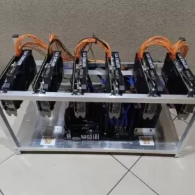 Koparka kryptowalut 359 MH/s 6 x NVIDIA GeForce RTX 3070 MSI sprzedam 