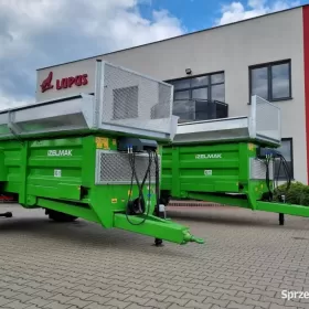 Rozrzutnik obornika jednoosiowy 12 ton bogate wyposaż, sprzedam 