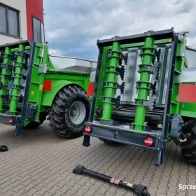 Rozrzutnik obornika jednoosiowy 12 ton bogate wyposaż, sprzedam 