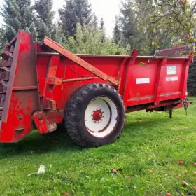 Rozrzutnik obornika Własna hydraulika klapa talerze do wapna wapniarka