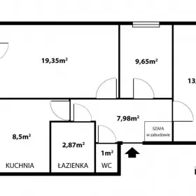 3-pokojowe mieszkanie blisko centrum