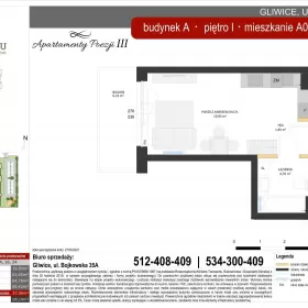 Nowa Kawalerka z Balkonem  - zamknięte osiedle