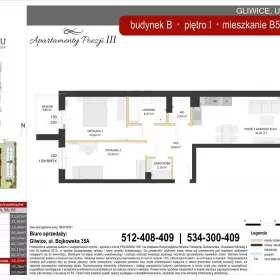 Dwa balkony - dwustronne mieszkanie - Niskie koszty utrzymania