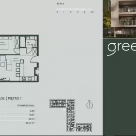 Przestronny apartament w inwestycji  Grenerii Park w Świnoujściu