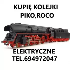 KUPIĘ KOLEJKI ELEKTRYCZNE,LOKOMOTYWY,WAGONY TYPU PIKO,ROCO TELEFON 694972047
