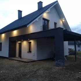 Nowoczesny dom działka 10a