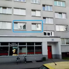 Do wynajęcia mieszkanie 46m². 2pokoje, duża kuchnia, łazienka. Od 1.12