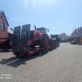 Transport maszyn 24 ton , pomoc drogowa, laweta Poznań Wielkopolska