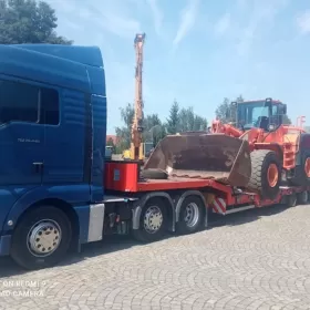 Transport maszyn 24 ton , pomoc drogowa, laweta Poznań Wielkopolska