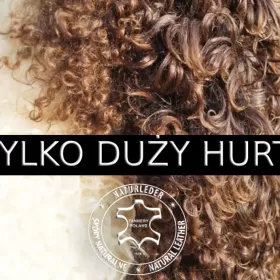 Naturalna skóra owcza Szwedzka Dywany Dywaniki