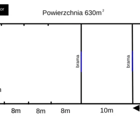 Hala przemysłowa, magazynowa, produkcyjna - 630m2