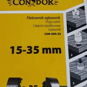Zestaw sękowników do drewna 15-35 mm CON-XDS-Z5