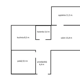 Sprzedam Mieszkanie 53 m2, 3 pokoje, parking, Olsztyn 