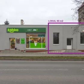 Lokal na wynajem Śmigiel przy głównej ulicy w kierunku centrum