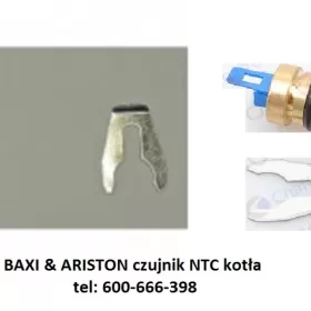 BAXI & ARISTON czujnik NTC kotła Sonda temperatury CWU kotła