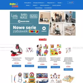 Gotowy sklep internetowy z zabawkami dla dzieci dropshipping RATY