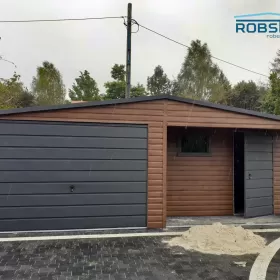 Garaż drewnopodobny 7x5m - montaż GRATIS! #81