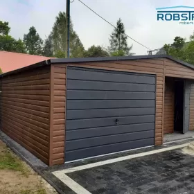 Garaż drewnopodobny 7x5m - montaż GRATIS! #81