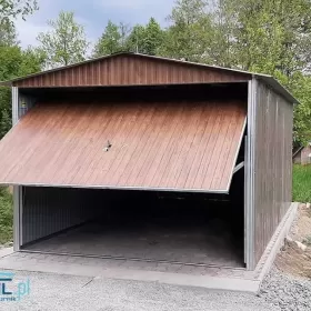 Garaż 3x6 drewnopodobny-montaż GRATIS!