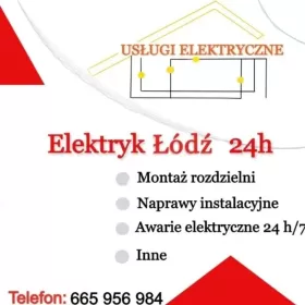 ELEKTRYK STRYKÓW I OKOLICE / AWARIE 24H / POMIARY / INSTALACJE / MONTAŻ / USŁUGI ELEKTRYCZNE