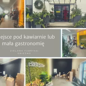 Wynajmę Lokal Miejsce z myślą o małej gastronomi lub kawiarni Gniezno 