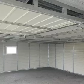 Garaż 9 x 6 -3 stanowiskowy   PROFIL ZAMKNIĘTY 40x60