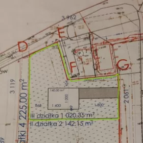 Działka budowlana na sprzedaż podbudowę 1000m2 ul.Goździkowa